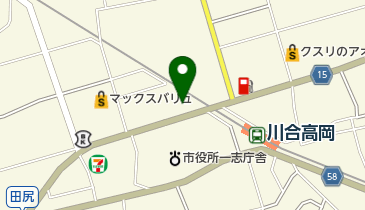 カドヤ時計メガネ店の地図画像