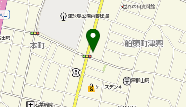 メガネのマスダ 津本店の地図画像
