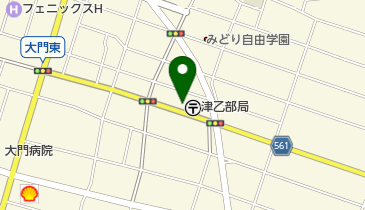 一志屋洋品店の地図画像
