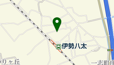 津市役所 教育関係施設 川合教育集会所の地図画像