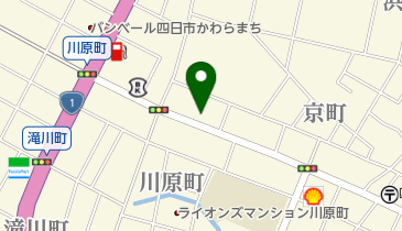 亀井商会の地図画像