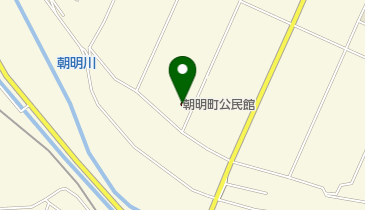 朝明町公民館の地図画像