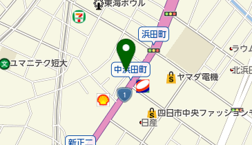 イージィ・コミュニケーションズ四日市校の地図画像