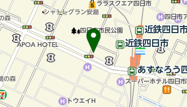 シーボン・フェイシャリストサロン四日市店の地図画像