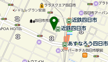 京都きもの友禅株式会社四日市店の地図画像