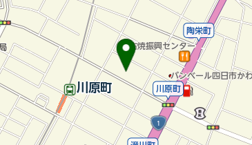 株式会社各治の地図画像