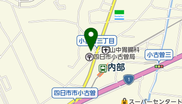 有竹自動車の地図画像