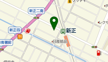 日産プリンス三重販売株式会社四日市新正店の地図画像