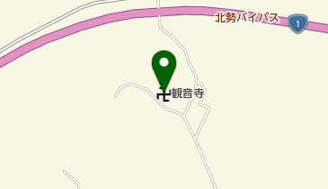 観音寺の地図画像