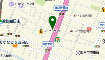岡三証券株式会社四日市支店の地図画像
