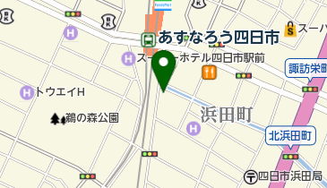 日立電子サービス四日市オフィスの地図画像