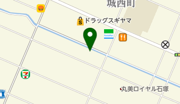 高月ふとん店の地図画像