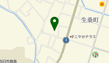 藤谷造園株式会社の地図画像