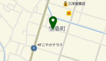 有限会社呉山組の地図画像