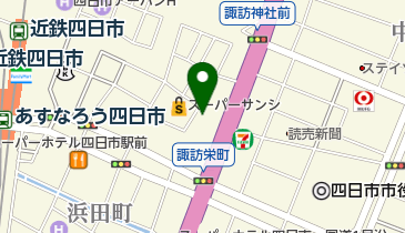 服部時計店の地図画像