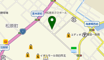 天南鍼灸院の地図画像