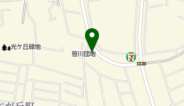 ビューティコアの地図画像
