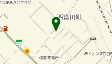 アカシヤ理容店の地図画像