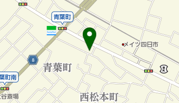 西口米穀店の地図画像
