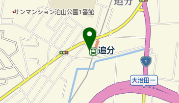 株式会社桃太郎追分店の地図画像
