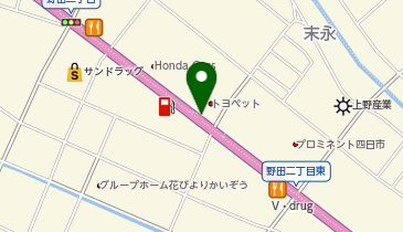 ほかほか弁当生桑店の地図画像