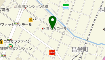 ダイガクドー薬局の地図画像