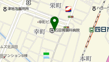 四日市調剤薬局 中央店の地図画像