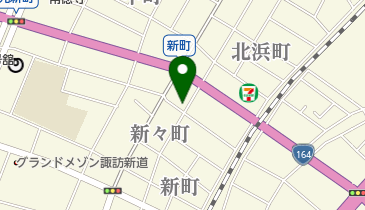 アダチ理容の地図画像