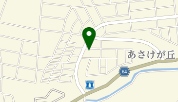 イトウ理容の地図画像