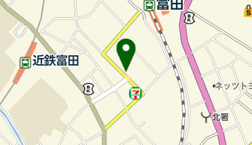 ヒロセ理容店の地図画像