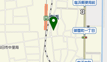 松屋自転車預り所の地図画像