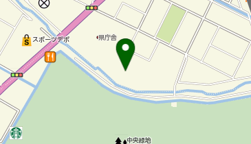 三重県四日市庁舎 北勢家畜保健衛生所の地図画像