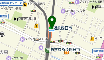 四日市市役所 市民文化部 市民課 市民窓口サービスセンターの地図画像