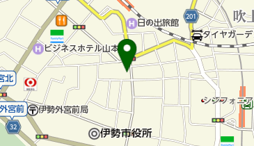 米田商店の地図画像