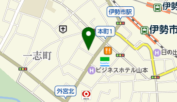 日の丸染元あさをの地図画像