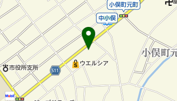 オクノ電器の地図画像