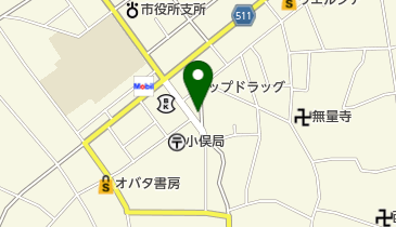 小俣家電サービスの地図画像