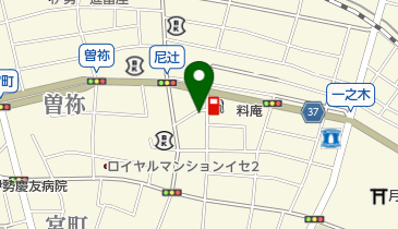 有限会社中里電機商会の地図画像