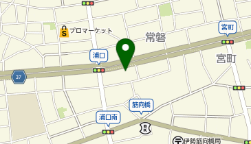 伊勢指圧治療院の地図画像