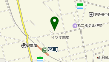 みそのやフトン店の地図画像