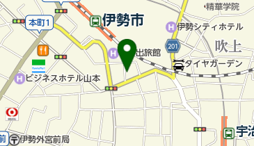 金光教伊勢教会の地図画像