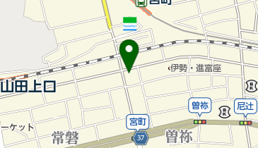 大阪屋クリーニング店の地図画像