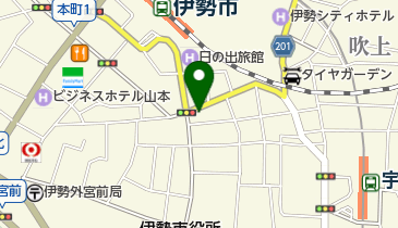 三井呉服店の地図画像