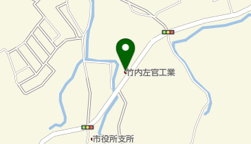 竹内左官工業の地図画像