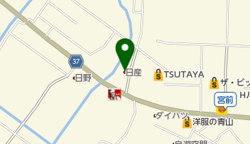 三重日産自動車株式会社 伊勢上地店の地図画像