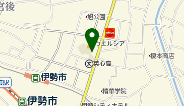 八木学園の地図画像