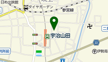 宮本駐輪場の地図画像