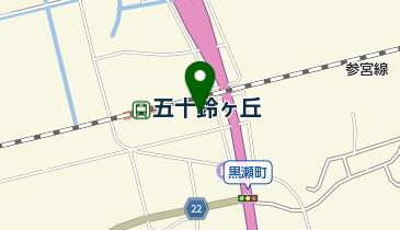 ワイエス精機の地図画像