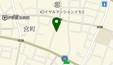 山本小鳥店の地図画像