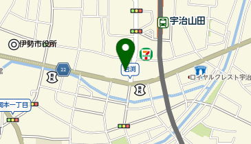 メガネのマスダ 伊勢本店の地図画像